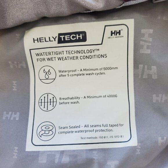 Helly Hansen Purple Rain Jacket - Picture 10 of 11